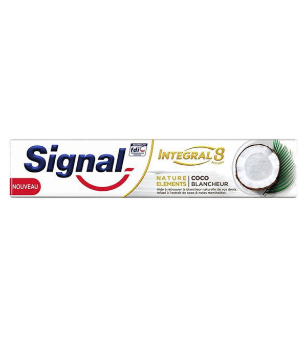 Dentifrice Signal Integral Coco Blancheur Ml Izy By Zedna