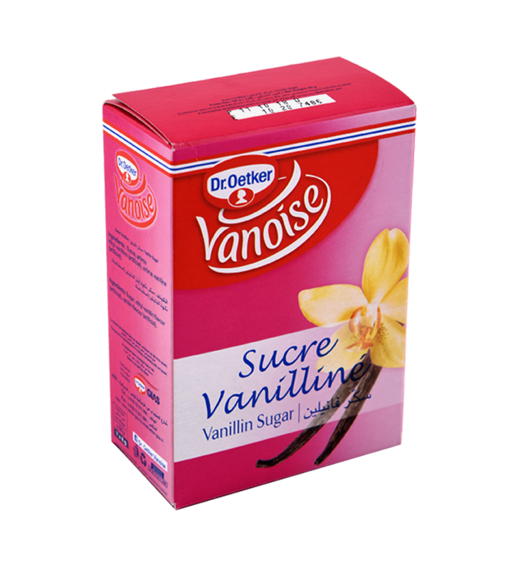 Sucre vanille VANOISE 7x7g - Ayshek