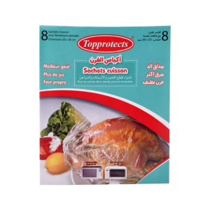 8 SACHETS CUISSON 25*38CM TOPPROTECTS