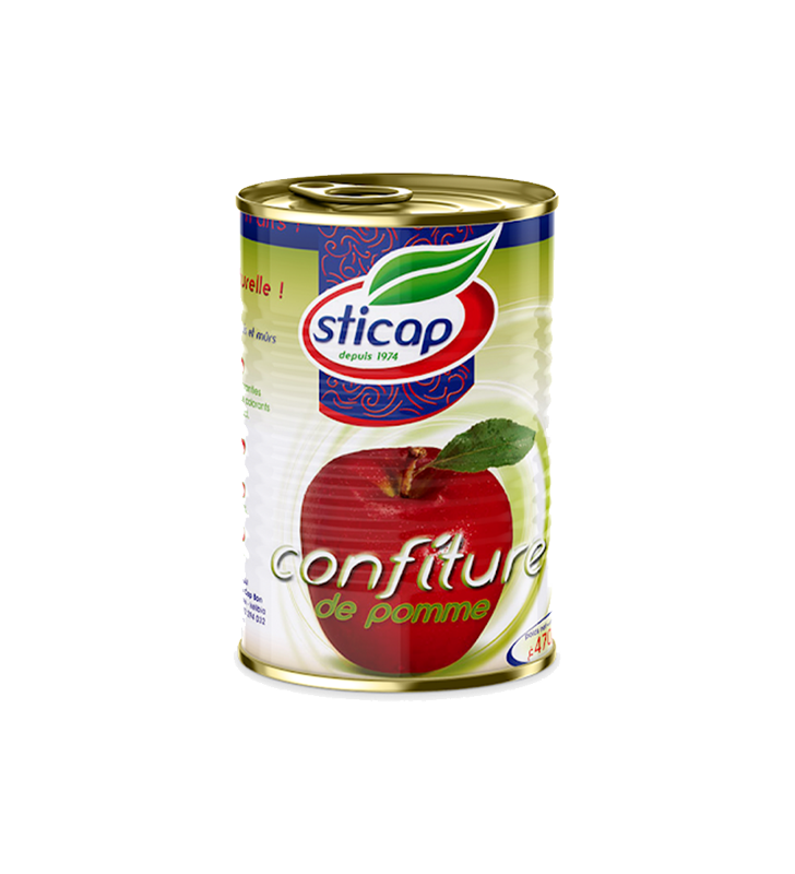 CONFITURE POMME STICAP 470G