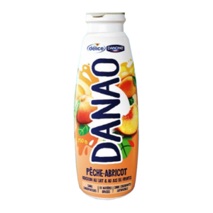 BOISSON AU LAIT & AU JUS PECHE ABRICOT DANAO 250ML