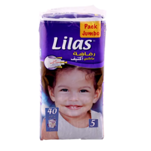 LILAS COUCHE T5 CONFORT MAX ACTIF JUMBO 15-25Kg