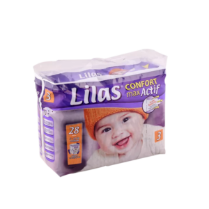 LILAS COUCHE T3 CONFORT MAX ACTIF 5-10Kg