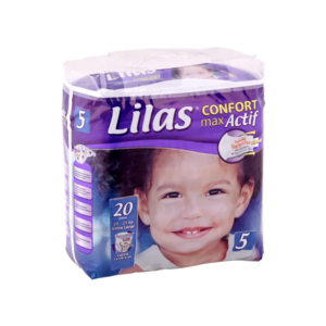 LILAS COUCHE T5 CONFORT MAX ACTIF 15-25Kg