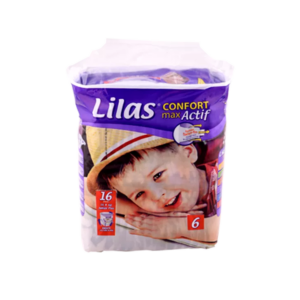 LILAS COUCHE T6 CONFORT MAX ACTIF 16+Kg