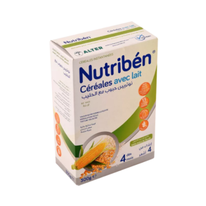 NUTRIBÉN 8 CÉRÉALES AVEC LAIT 300GR