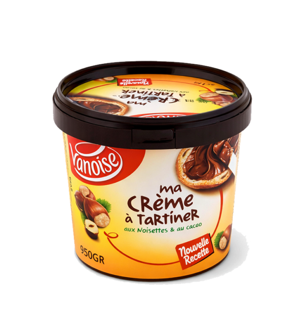 CRÈME À TARTINER NOISETTE 950G VANOISE