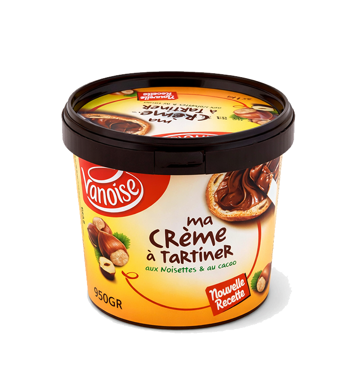 CRÈME À TARTINER NOISETTE 950G VANOISE