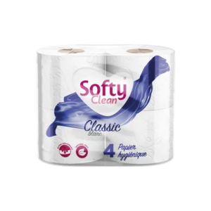 PAPIER HYGIÈNIQUE 4PCS SOFTY