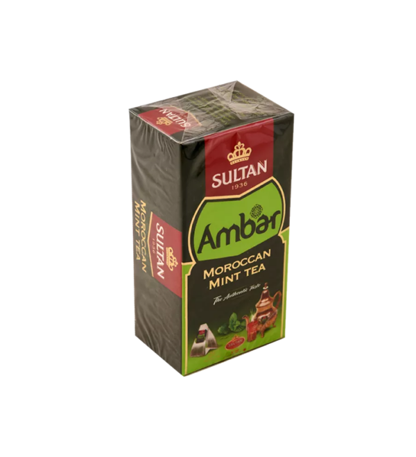 THÉ INFUSION VERT A LA MENTHE 25X1.5G AMBAR COLLECTION SULTAN