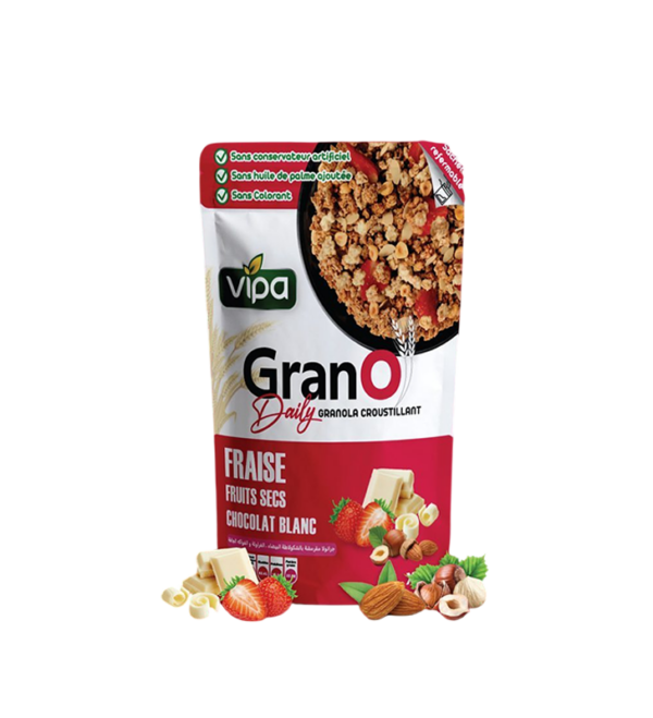 GRANOLA AU FRAISE VIPA 350GR