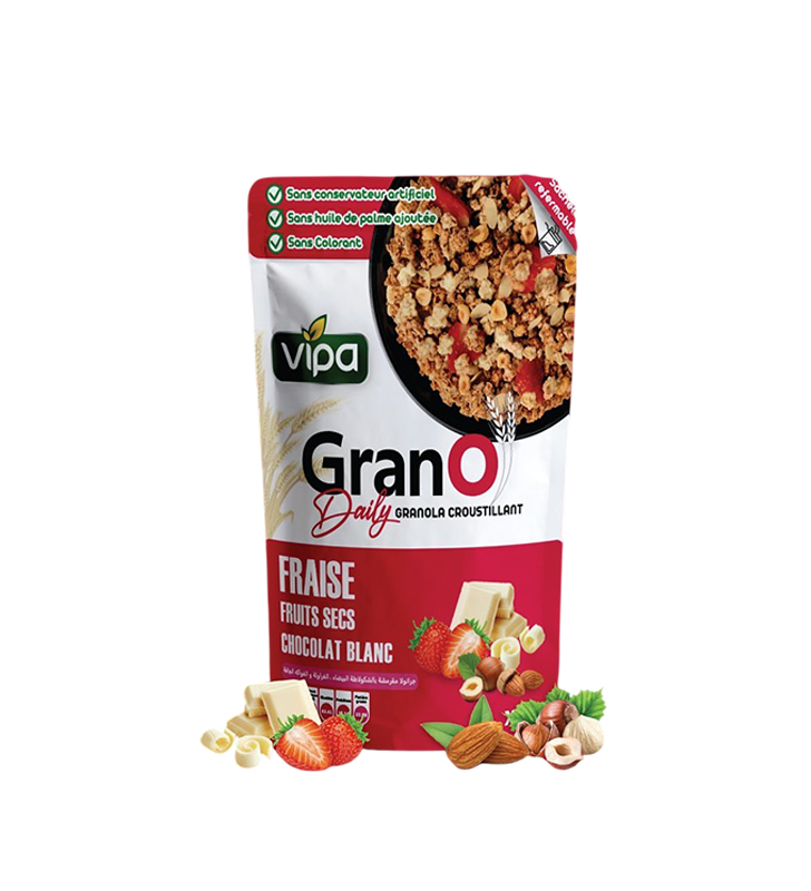 GRANOLA AU FRAISE VIPA 350GR