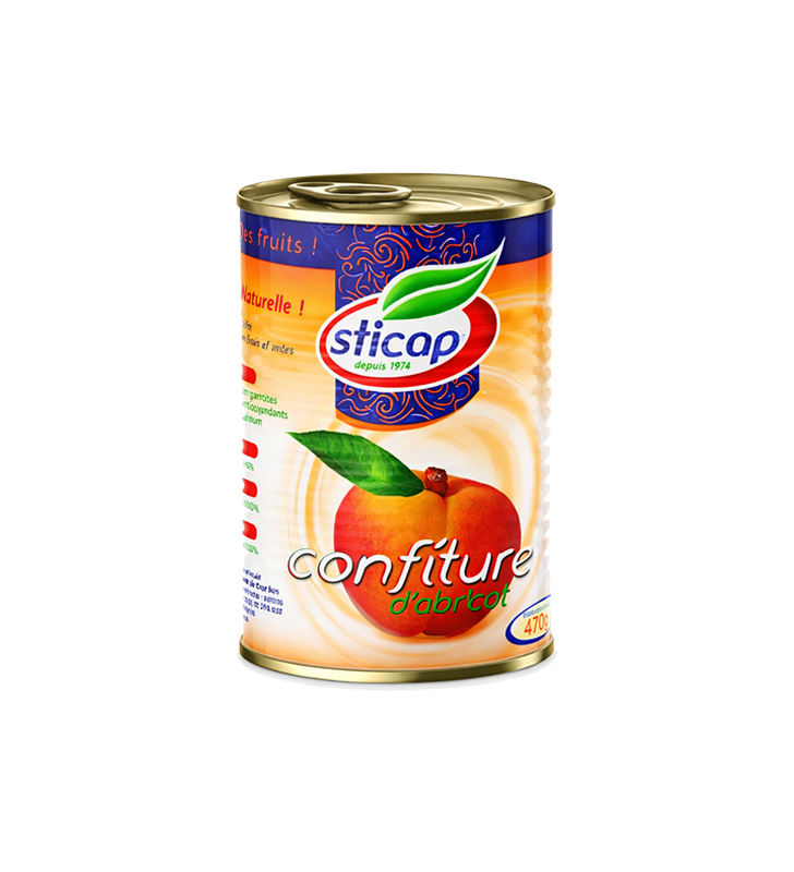CONFITURE ABRICOT STICAP 470G