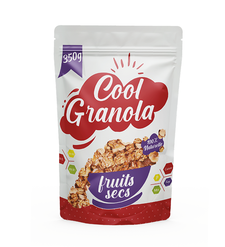 GRANOLA COOL FRUITS SECS 350GR