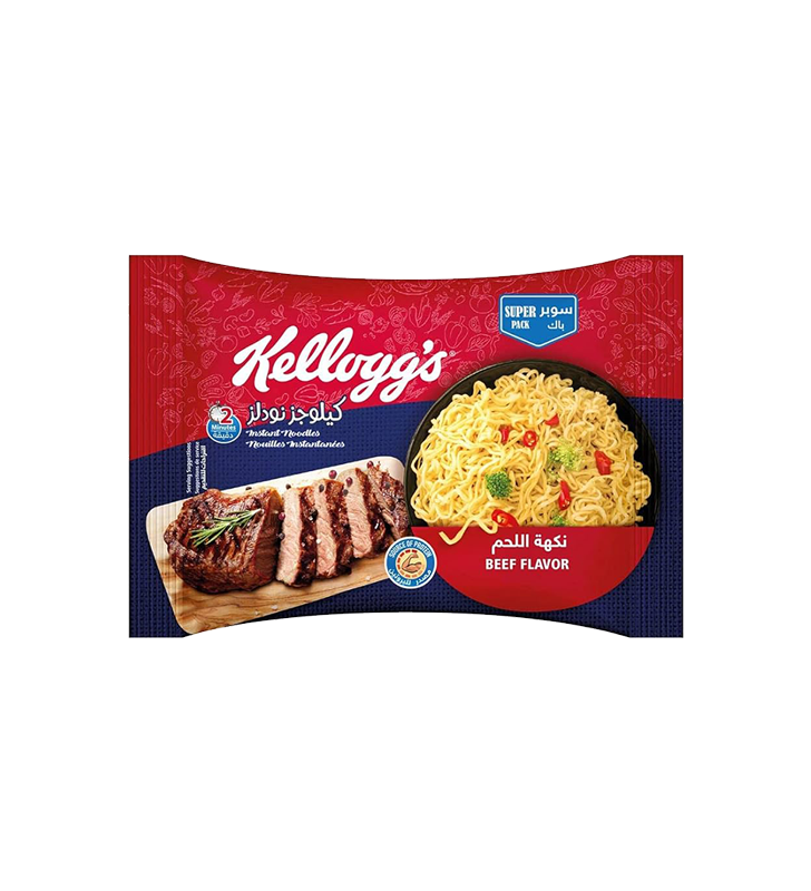 KELLOGGS NOODLES BEEF 70G