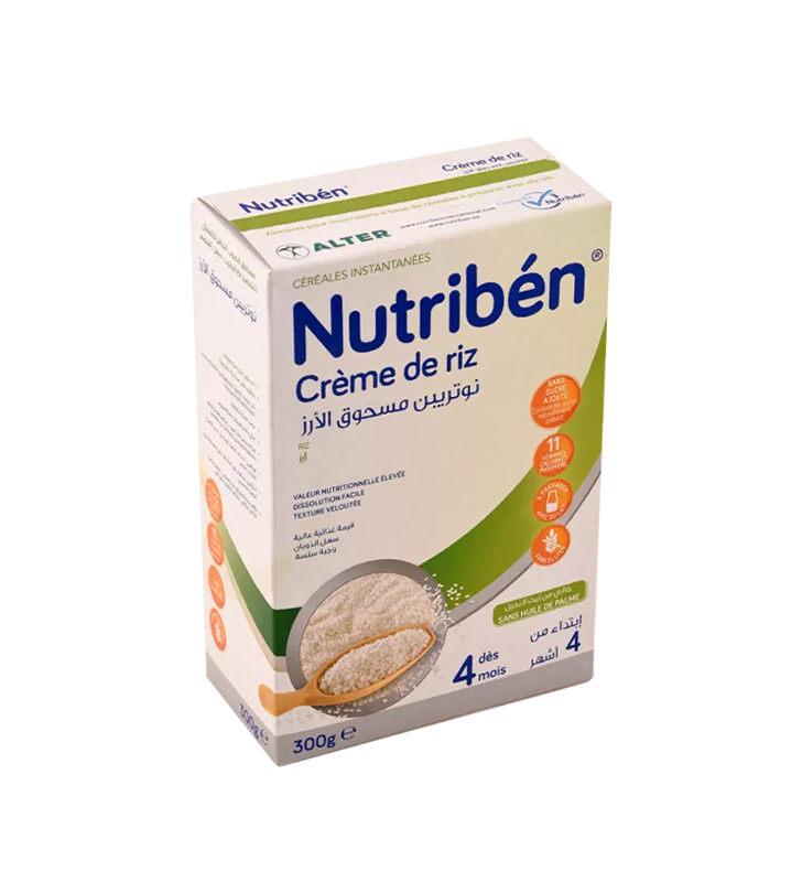 NUTRIBÉN CRÈME DE RIZ 300GR