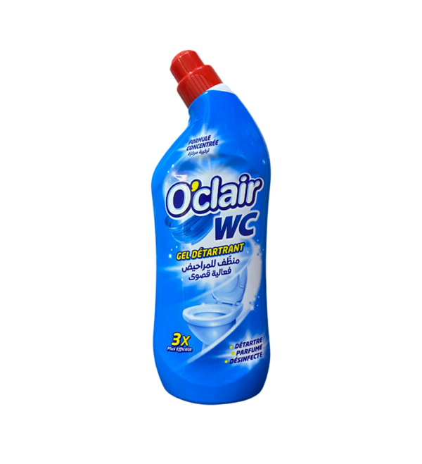 WC GEL DÉTARTRANT O'CLAIR 750ML