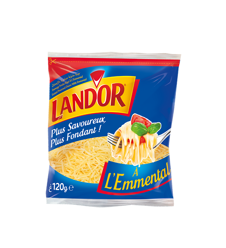 RAPÉ À L'EMMENTAL LANDOR 120G