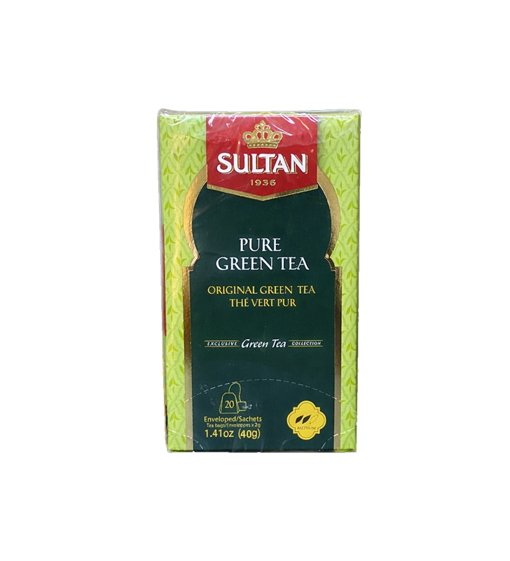 THÉ INFUSION VERT PUR 20X2G AMBAR COLLECTION SULTAN
