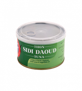THON ENTIER A L’HUILE VEGETALE SIDI DAOUD 400G