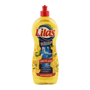 LIQUIDE VAISSELLE LILAS CITRON JAUNE 580ML