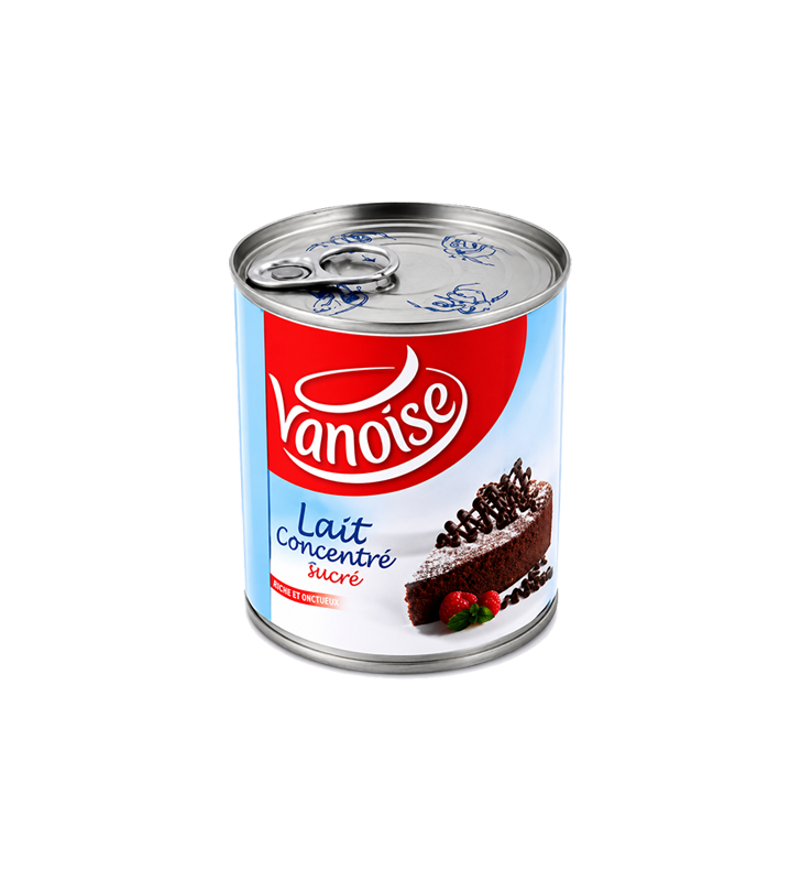 LAIT CONCENTRE SUCRE VANOISE 395G