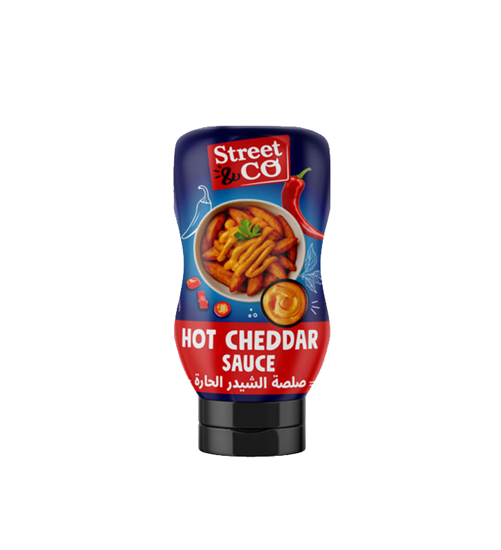 SAUCE CHEDDAR PIQUANTE STREET CO 425GR
